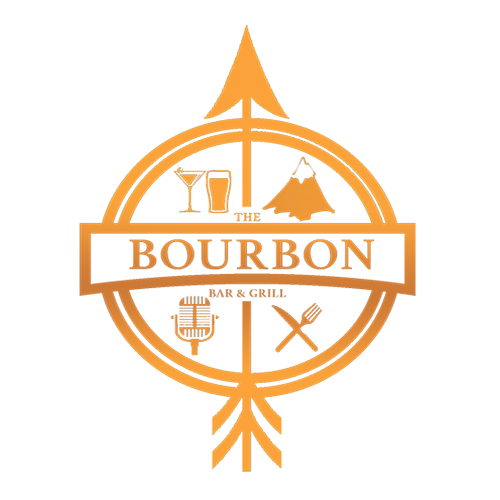 The Bourbon Bar and Grill Compass Logo